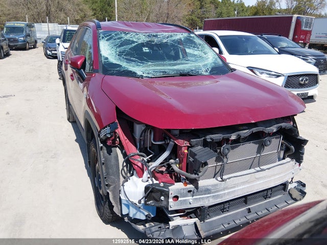 12592515 :رقم المزاد ، 2T3BWRFV2LW085082 vin ، 2020 Toyota Rav4 Hybrid Le مزاد بيع
