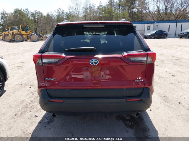 12592515 :رقم المزاد ، 2T3BWRFV2LW085082 vin ، 2020 Toyota Rav4 Hybrid Le مزاد بيع