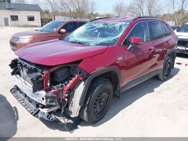 12592515 :رقم المزاد ، 2T3BWRFV2LW085082 vin ، 2020 Toyota Rav4 Hybrid Le مزاد بيع