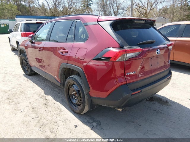 12592515 :رقم المزاد ، 2T3BWRFV2LW085082 vin ، 2020 Toyota Rav4 Hybrid Le مزاد بيع