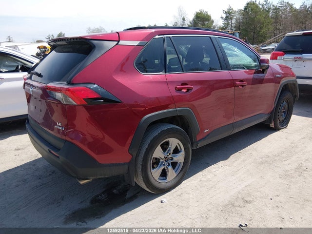 12592515 :رقم المزاد ، 2T3BWRFV2LW085082 vin ، 2020 Toyota Rav4 Hybrid Le مزاد بيع