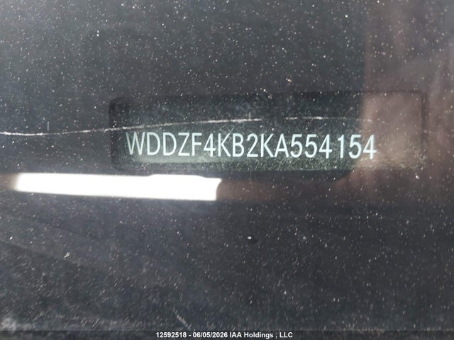 12592518 :رقم المزاد ، WDDZF4KB2KA554154 vin ، 2019 Mercedes-benz E 300 4matic مزاد بيع
