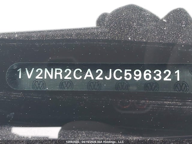 Продажа на аукционе авто 2018 Volkswagen Atlas Sel Premium, vin: 1V2NR2CA2JC596321, номер лота: 12592520