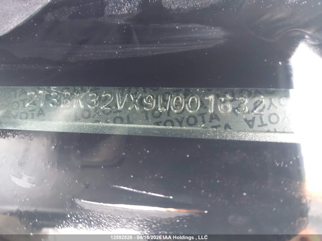 12592526 :رقم المزاد ، 2T3BK32VX9W001632 vin ، 2009 Toyota Rav4 Sport V6 مزاد بيع