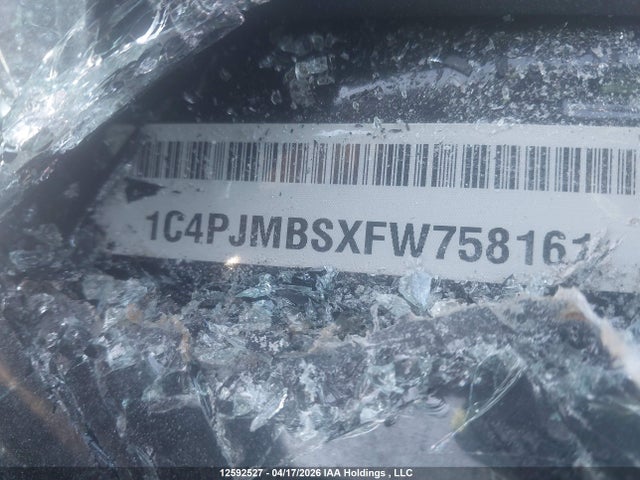 1C4PJMBSXFW758161 Jeep Cherokee Trailhawk