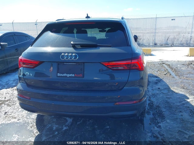 2024 Audi Q3 40 Komfort მანქანა იყიდება აუქციონზე, vin: WA1AUCF34R1177373, აუქციონის ნომერი: 12592571