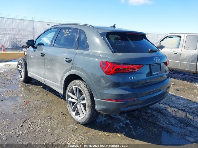 2024 Audi Q3 40 Komfort მანქანა იყიდება აუქციონზე, vin: WA1AUCF34R1177373, აუქციონის ნომერი: 12592571