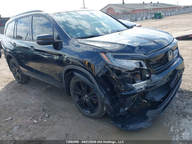 Aukcja sprzedaży 2019 Honda Pilot Black Edition, vin: 5FNYF6H0XKB509011, numer aukcji: 12592590