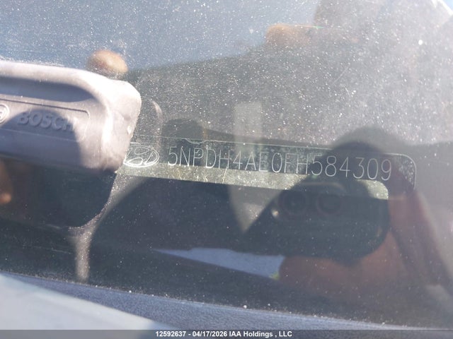 5NPDH4AE0FH584309 Hyundai ELANTRA GL