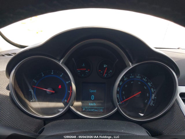 2012 Chevrolet Cruze Lt Turbo მანქანა იყიდება აუქციონზე, vin: 1G1PG5SC5C7356236, აუქციონის ნომერი: 12592648