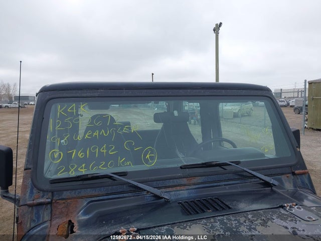 Aukcja sprzedaży 1998 Jeep Wrangler / Tj Sport, vin: 1J4FY19S9WP761942, numer aukcji: 12592672