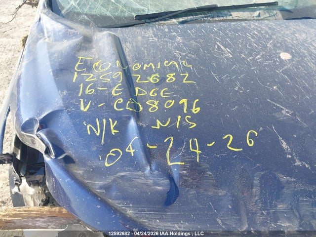 Продажа на аукционе авто 2016 Ford Edge Sel, vin: 2FMPK4J91GBC08096, номер лота: 12592682