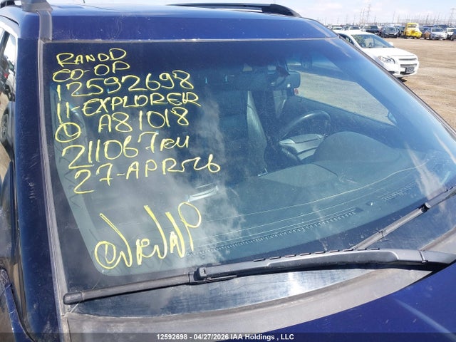 2011 Ford Explorer Limited მანქანა იყიდება აუქციონზე, vin: 1FMHK8F86BGA81018, აუქციონის ნომერი: 12592698
