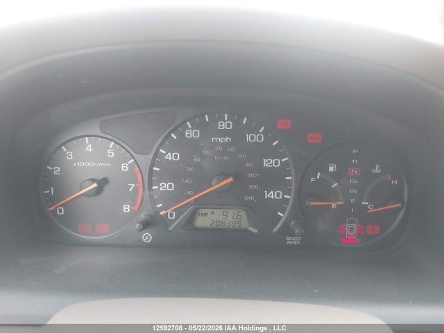 12592708 :رقم المزاد ، 1HGCG5678YA141495 vin ، 2000 Honda Accord Special Edition مزاد بيع