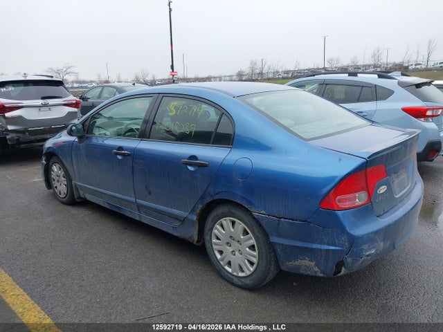 Aukcja sprzedaży 2008 Honda Civic Dx-g, vin: 2HGFA16428H018239, numer aukcji: 12592719