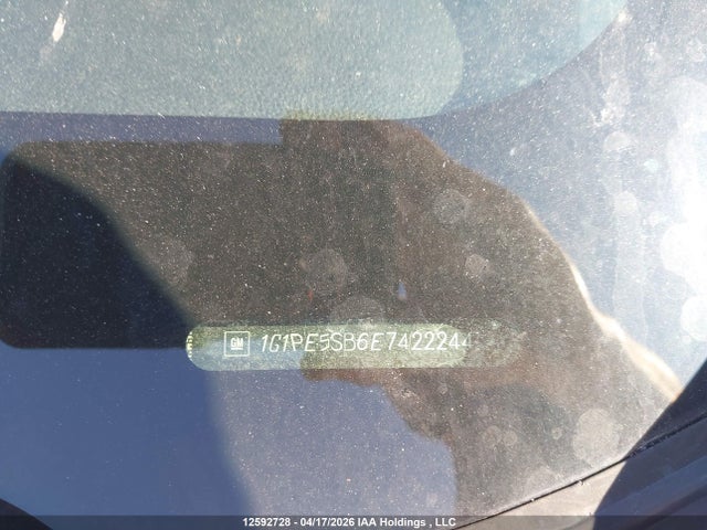1G1PE5SB6E7422244 Chevrolet Cruze