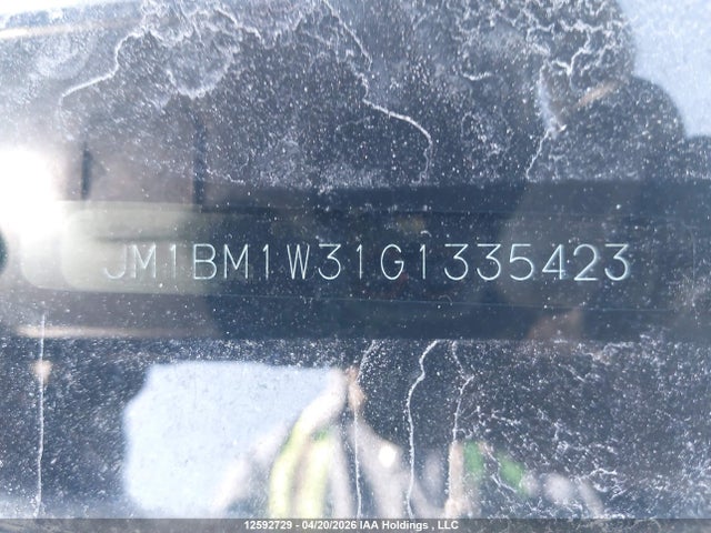 JM1BM1W31G1335423 Mazda Mazda3 Gt