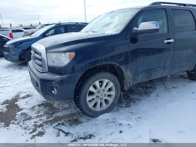 2008 Toyota Sequoia Platinum მანქანა იყიდება აუქციონზე, vin: 5TDBY67A98S022039, აუქციონის ნომერი: 12592731