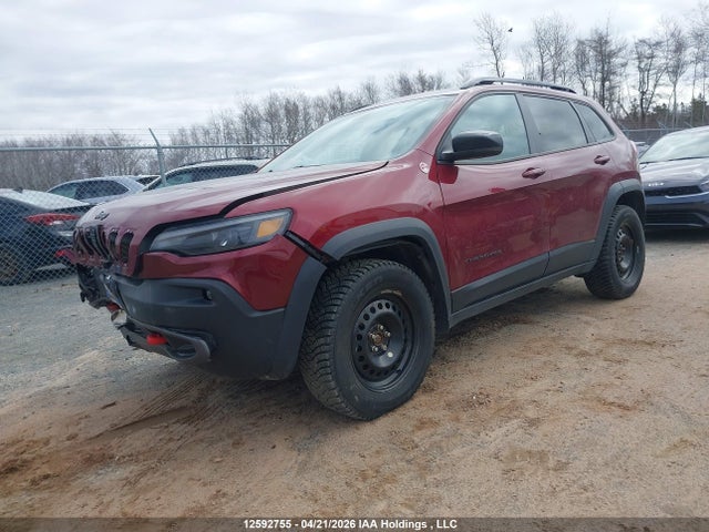 Продажа на аукционе авто 2022 Jeep Cherokee Trailhawk Elite, vin: 1C4PJMBXXND511776, номер лота: 12592755