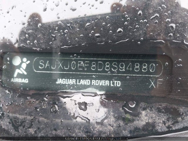 Продажа на аукционе авто 2013 Jaguar Xf, vin: SAJXJ0EF8D8S94880, номер лота: 12592756