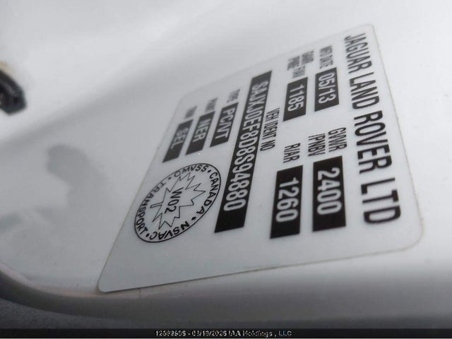 Продажа на аукционе авто 2013 Jaguar Xf, vin: SAJXJ0EF8D8S94880, номер лота: 12592756