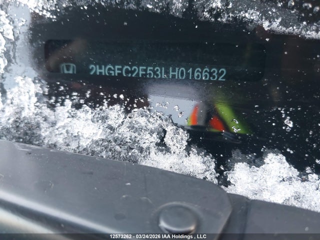 Aukcja sprzedaży 2020 Honda Civic Lx, vin: 2HGFC2F53LH016632, numer aukcji: 12573262