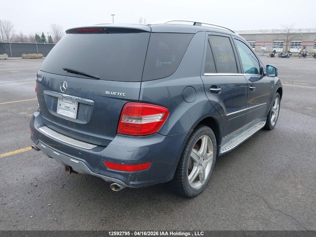 Aukcja sprzedaży 2011 Mercedes-benz Ml 350 Bluetec 4matic, vin: 4JGBB2FBXBA721846, numer aukcji: 12592795