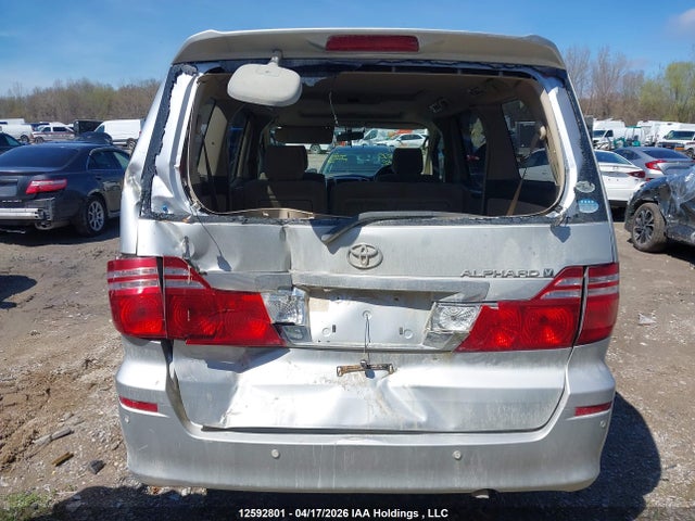 12592801 :رقم المزاد ، ANH15003942 vin ، 2006 Toyota Alphard مزاد بيع