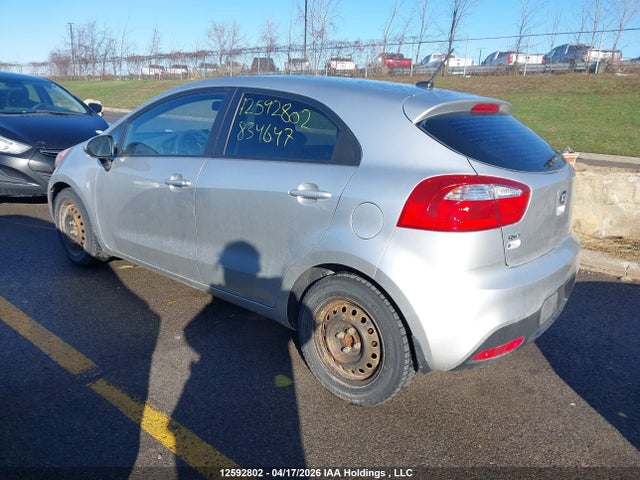 12592802 :رقم المزاد ، KNADM5A35D6834647 vin ، 2013 Kia Rio Lx مزاد بيع