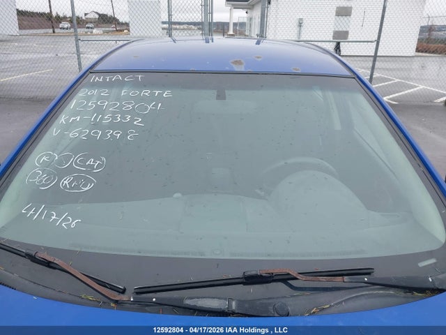 2012 Kia Forte 2.0l Ex მანქანა იყიდება აუქციონზე, vin: KNAFU4A26C5629398, აუქციონის ნომერი: 12592804