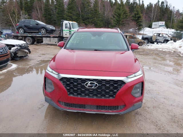 12592807 :رقم المزاد ، 5NMS3CAD1KH078003 vin ، 2019 Hyundai Santa Fe Preferred 2.4 مزاد بيع
