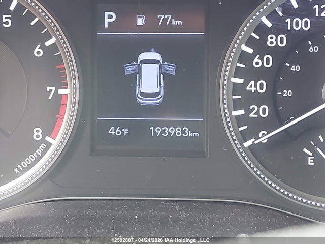 12592807 :رقم المزاد ، 5NMS3CAD1KH078003 vin ، 2019 Hyundai Santa Fe Preferred 2.4 مزاد بيع