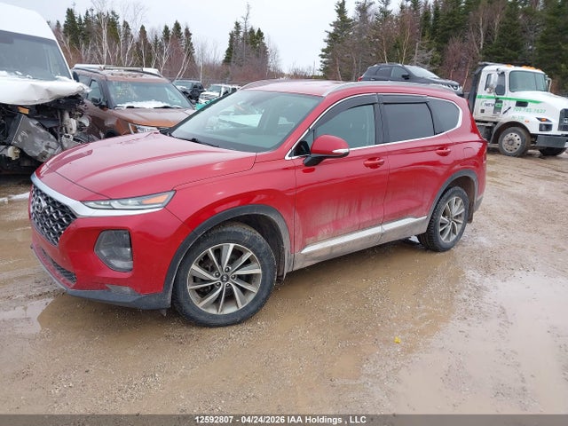 12592807 :رقم المزاد ، 5NMS3CAD1KH078003 vin ، 2019 Hyundai Santa Fe Preferred 2.4 مزاد بيع
