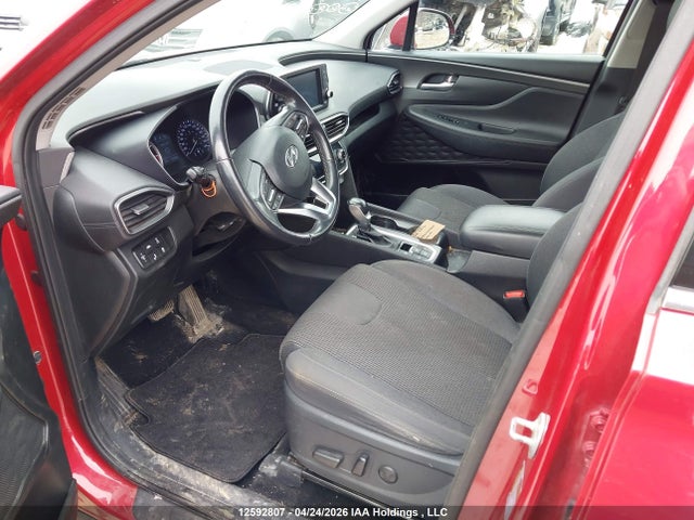 12592807 :رقم المزاد ، 5NMS3CAD1KH078003 vin ، 2019 Hyundai Santa Fe Preferred 2.4 مزاد بيع