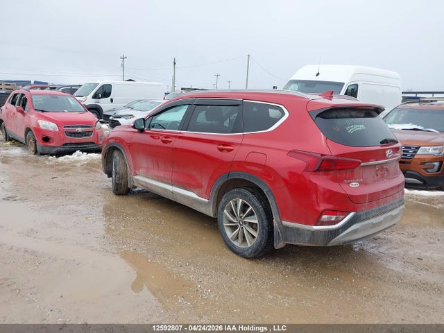 12592807 :رقم المزاد ، 5NMS3CAD1KH078003 vin ، 2019 Hyundai Santa Fe Preferred 2.4 مزاد بيع