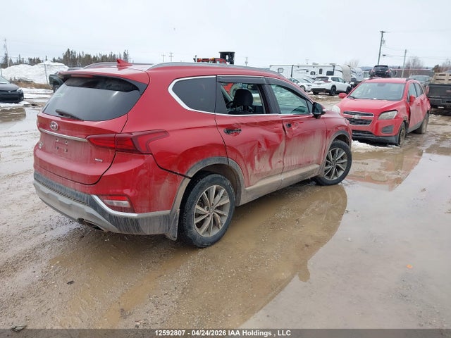 12592807 :رقم المزاد ، 5NMS3CAD1KH078003 vin ، 2019 Hyundai Santa Fe Preferred 2.4 مزاد بيع
