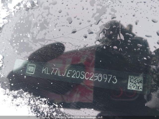 KL77LJE20SC250973 Chevrolet Trax 2rs