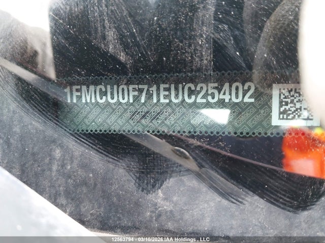 2014 Ford Escape S მანქანა იყიდება აუქციონზე, vin: 1FMCU0F71EUC25402, აუქციონის ნომერი: 12563794