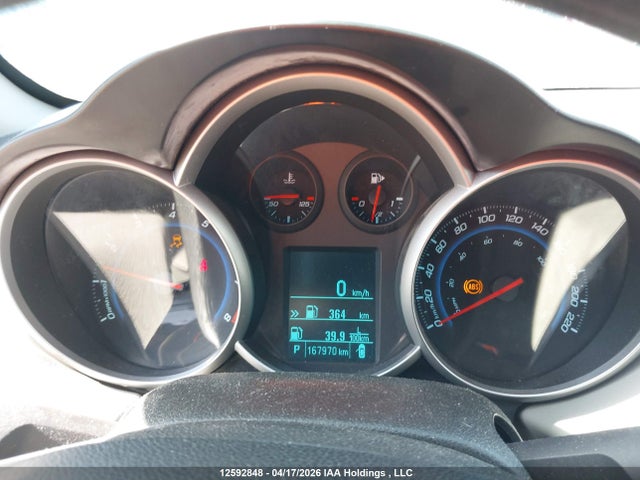 12592848 :رقم المزاد ، 1G1PJ5SC6C7326261 vin ، 2012 Chevrolet Cruze Eco مزاد بيع