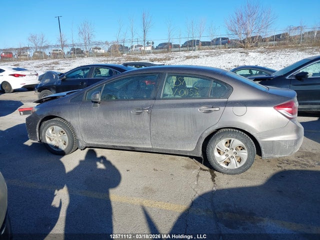 12571112 :رقم المزاد ، 2HGFB2F4XDH011536 vin ، 2013 Honda Civic Lx مزاد بيع
