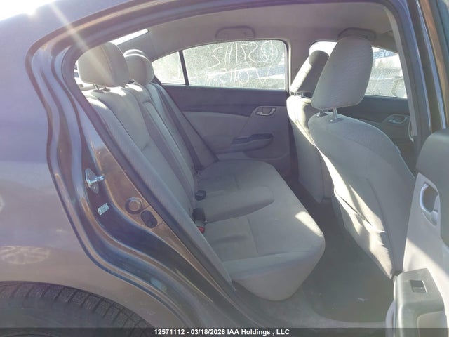 12571112 :رقم المزاد ، 2HGFB2F4XDH011536 vin ، 2013 Honda Civic Lx مزاد بيع