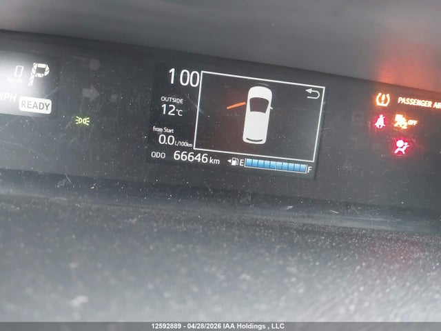 JTDKDTB39K1626326 Toyota PRIUS C