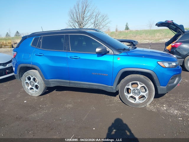 Продажа на аукционе авто 2022 Jeep Compass Trailhawk, vin: 3C4NJDDB0NT114418, номер лота: 12592895