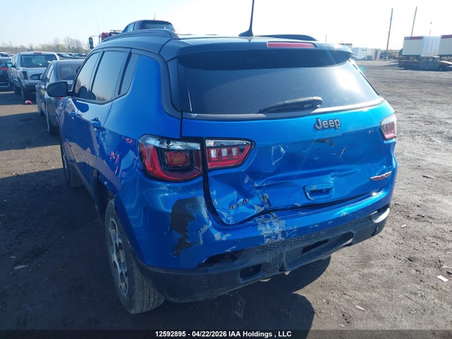 Продажа на аукционе авто 2022 Jeep Compass Trailhawk, vin: 3C4NJDDB0NT114418, номер лота: 12592895