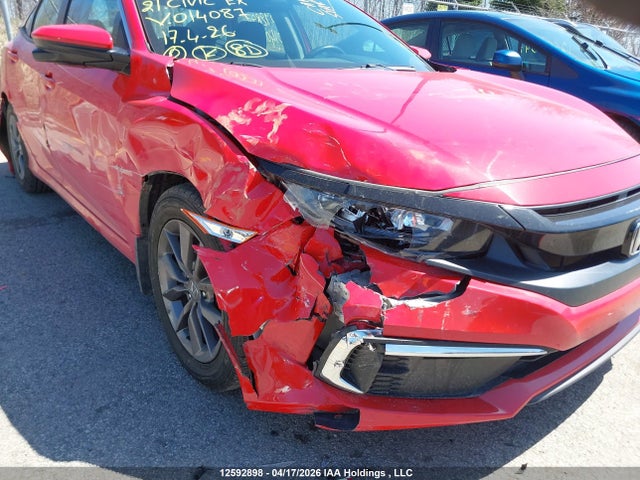 2021 Honda Civic Ex მანქანა იყიდება აუქციონზე, vin: 2HGFC2F71MH014087, აუქციონის ნომერი: 12592898