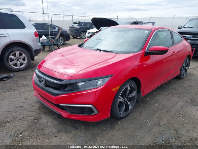 Honda Civic Lx 2019 2HGFC4B69KH400472 Image 2