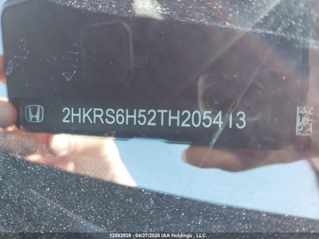 2026 Honda Cr-v Sport მანქანა იყიდება აუქციონზე, vin: 2HKRS6H52TH205413, აუქციონის ნომერი: 12592926