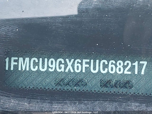 Продаж на аукціоні авто 2015 Ford Escape Se, vin: 1FMCU9GX6FUC68217, номер лоту: 12592934