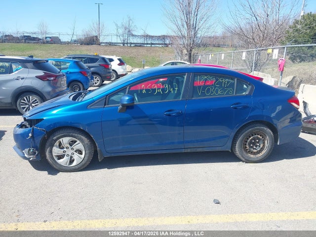 Aukcja sprzedaży 2013 Honda Civic Lx, vin: 2HGFB2F44DH030678, numer aukcji: 12592947