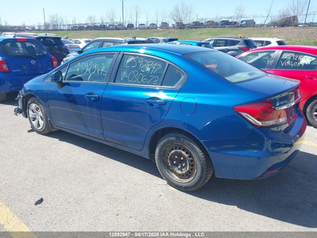 Aukcja sprzedaży 2013 Honda Civic Lx, vin: 2HGFB2F44DH030678, numer aukcji: 12592947